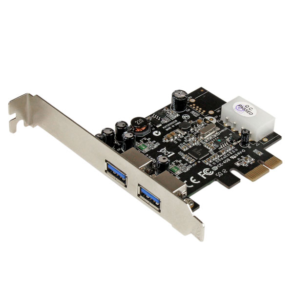 StarTech.com Carte Contrôleur PCI Express vers 2 Ports USB 3.0 avec UASP  pas cher - HardWare.fr