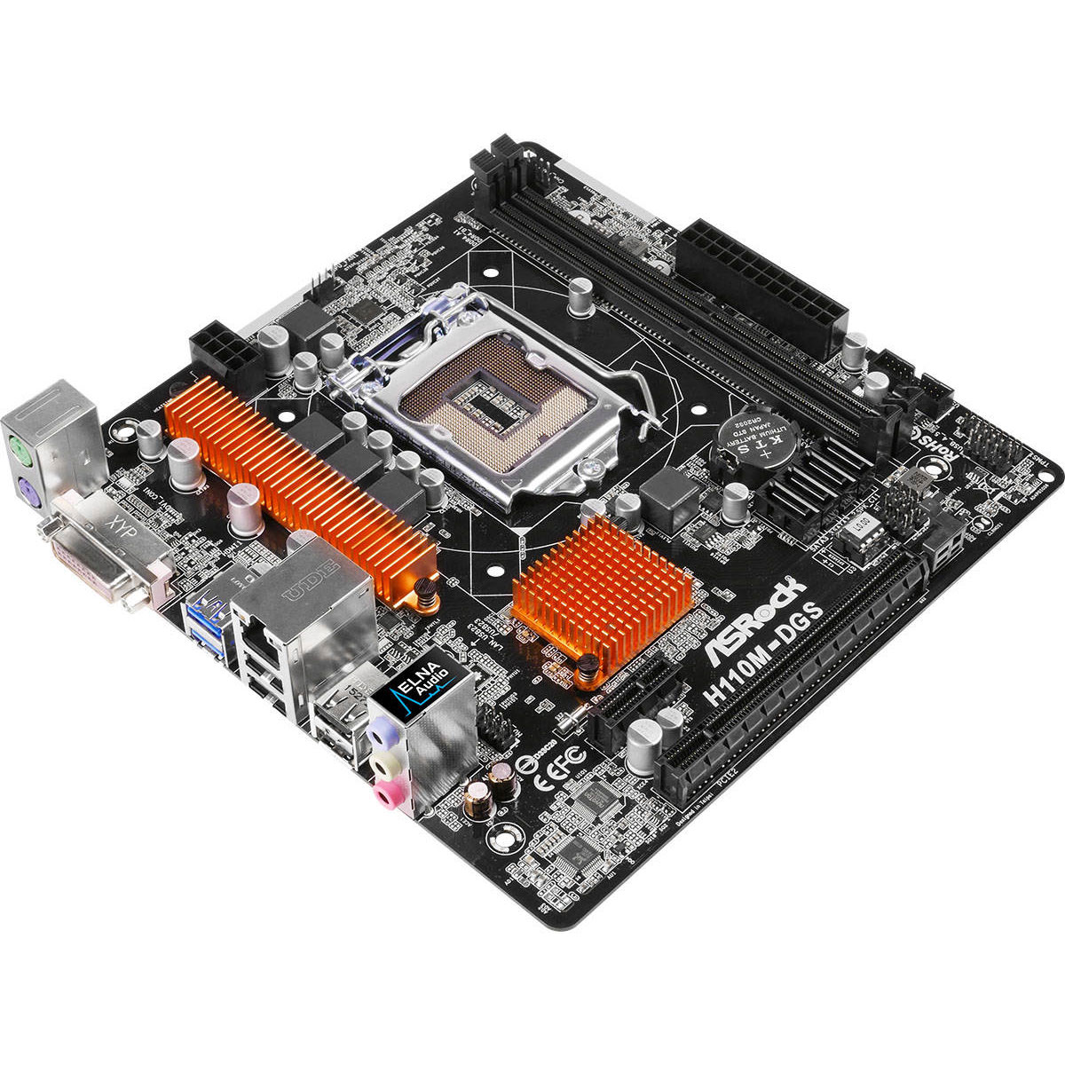 Совместимость asrock h110m dgs