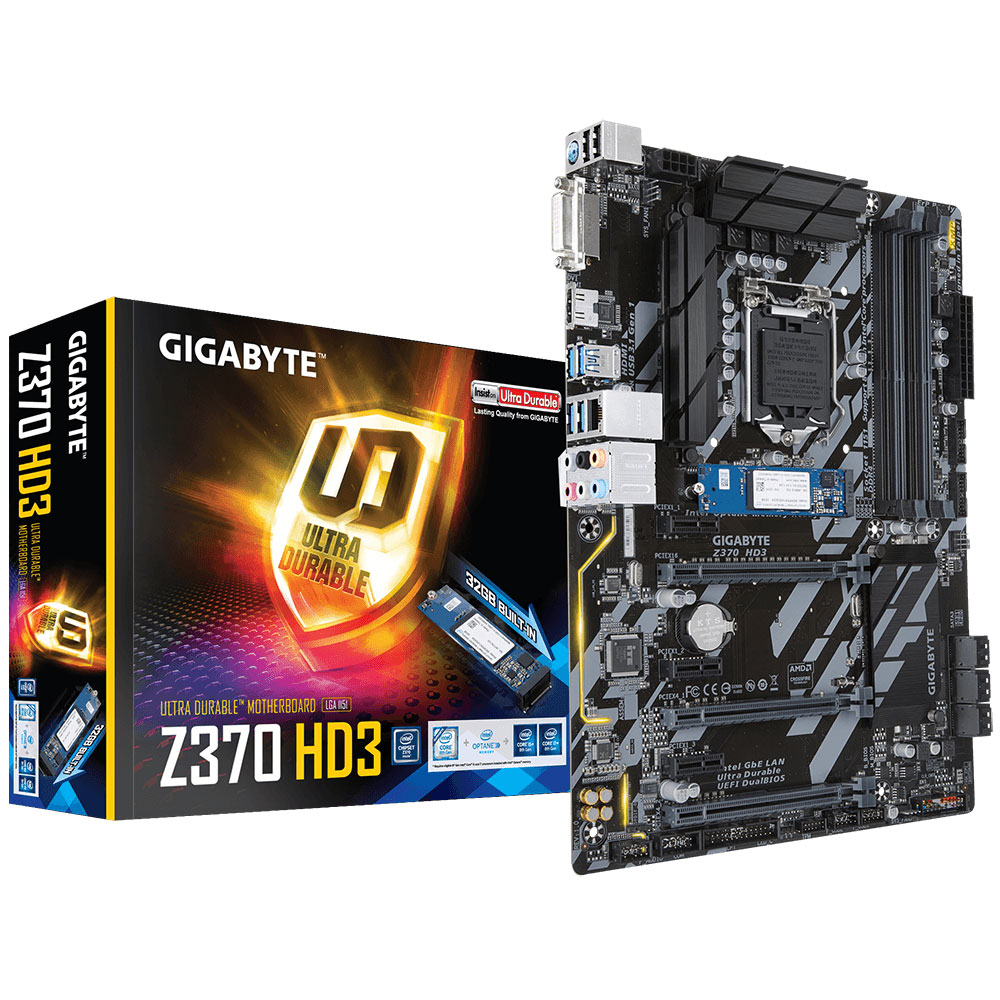 Gigabyte z370 hd3 обзор