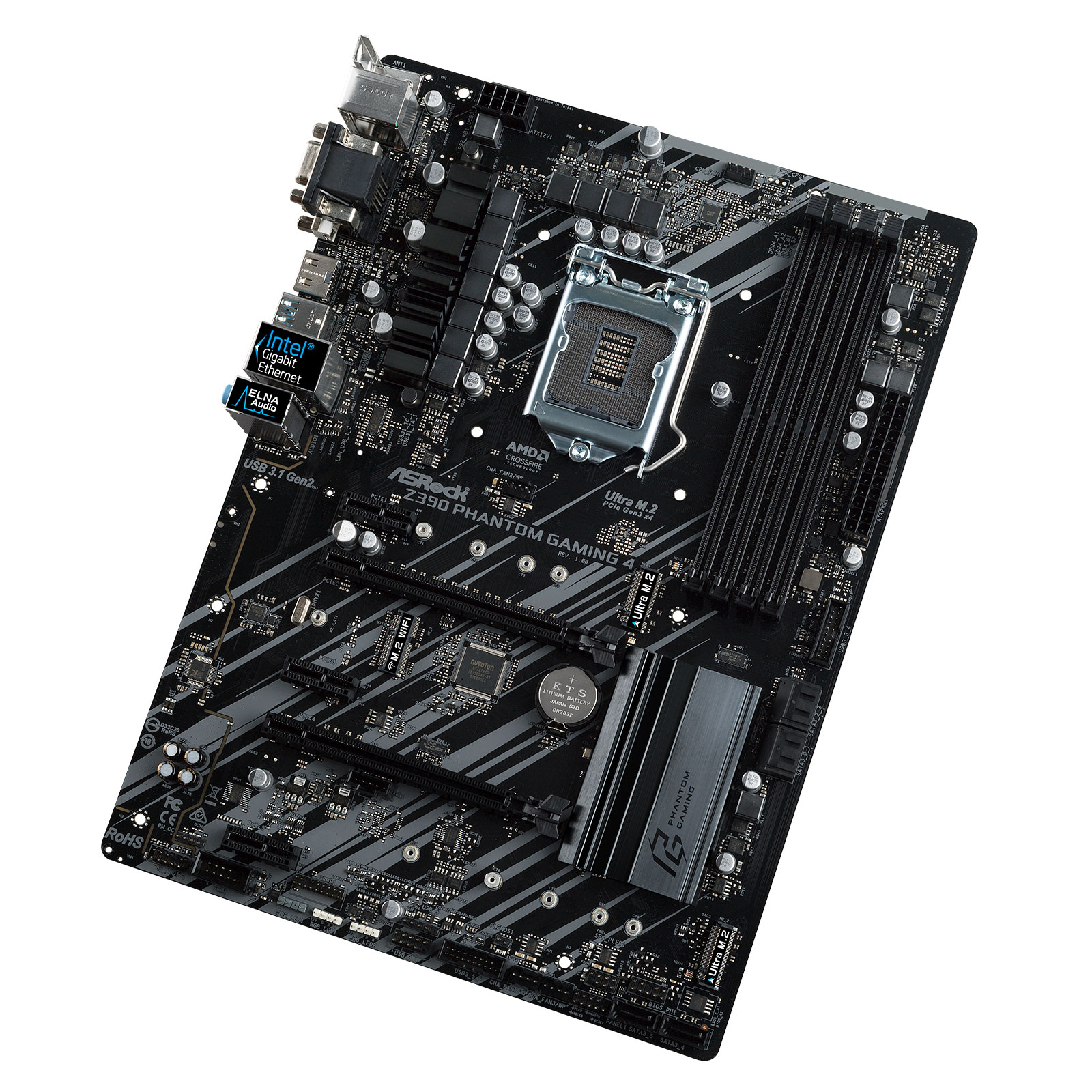 Asrock z390 pro4 обзор