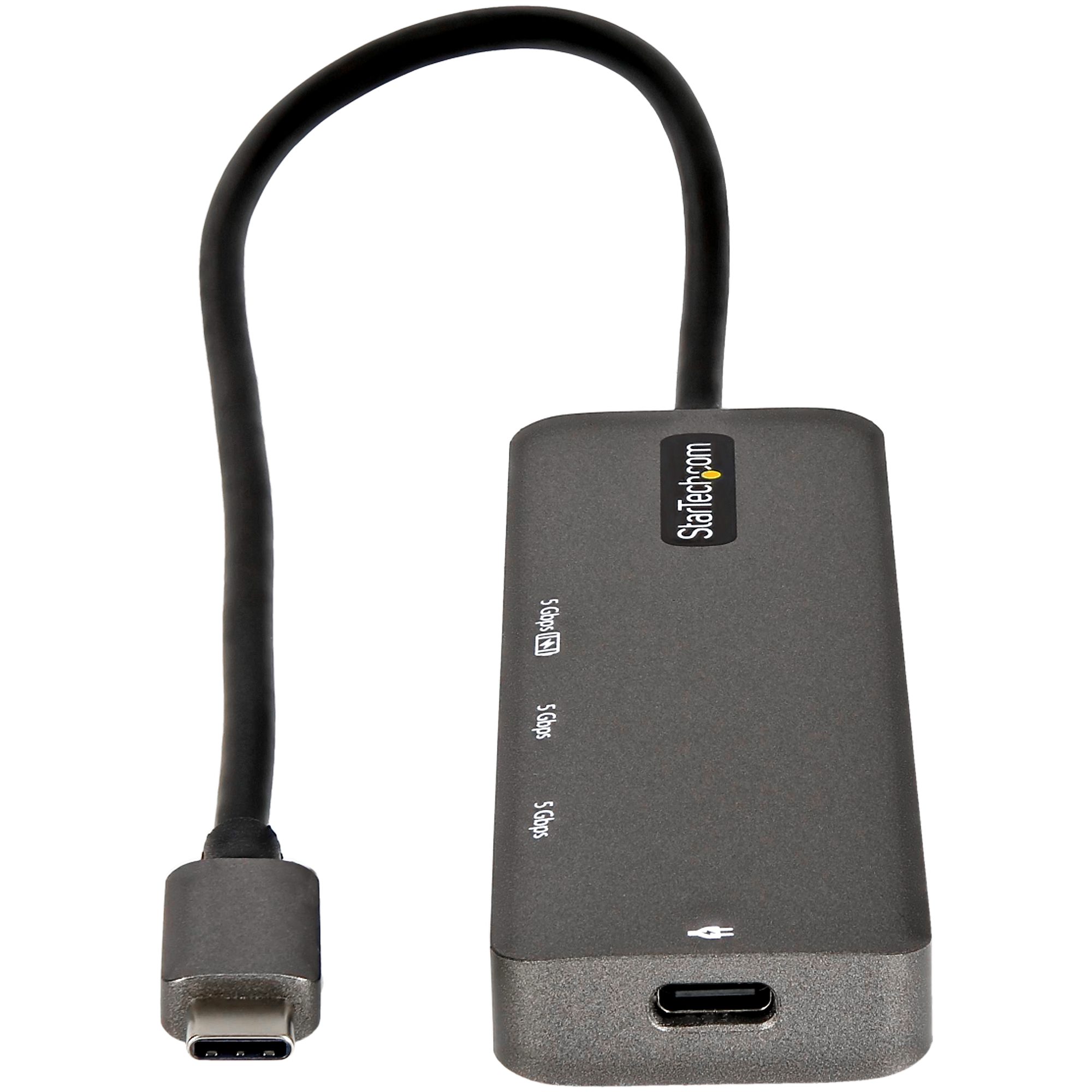 StarTech.com Adaptateur multiport USB-C vers HDMI 4K 60 Hz, Hub 4