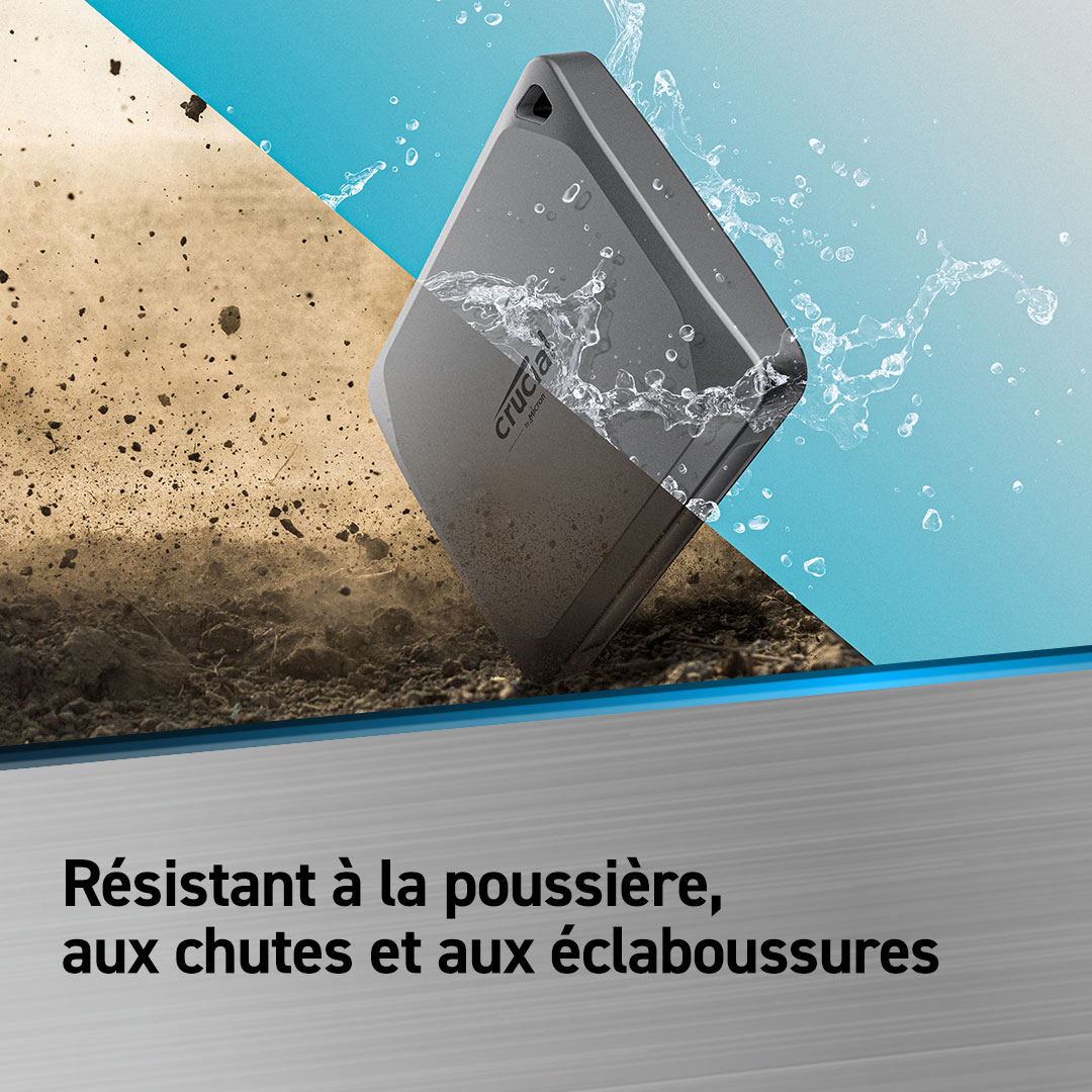 Crucial X9 Pro Portable 4 To pas cher - HardWare.fr