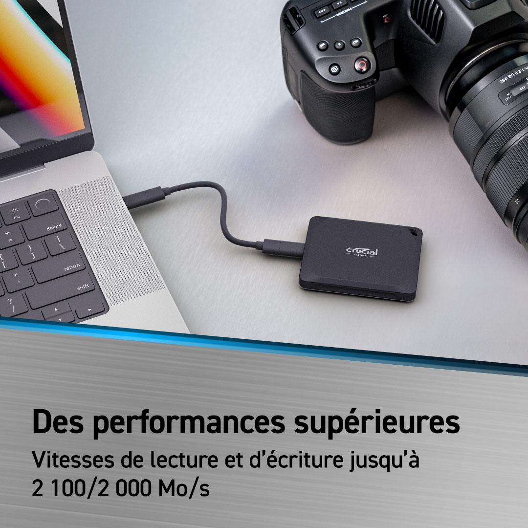 Crucial X10 Pro Portable 4 To pas cher - HardWare.fr