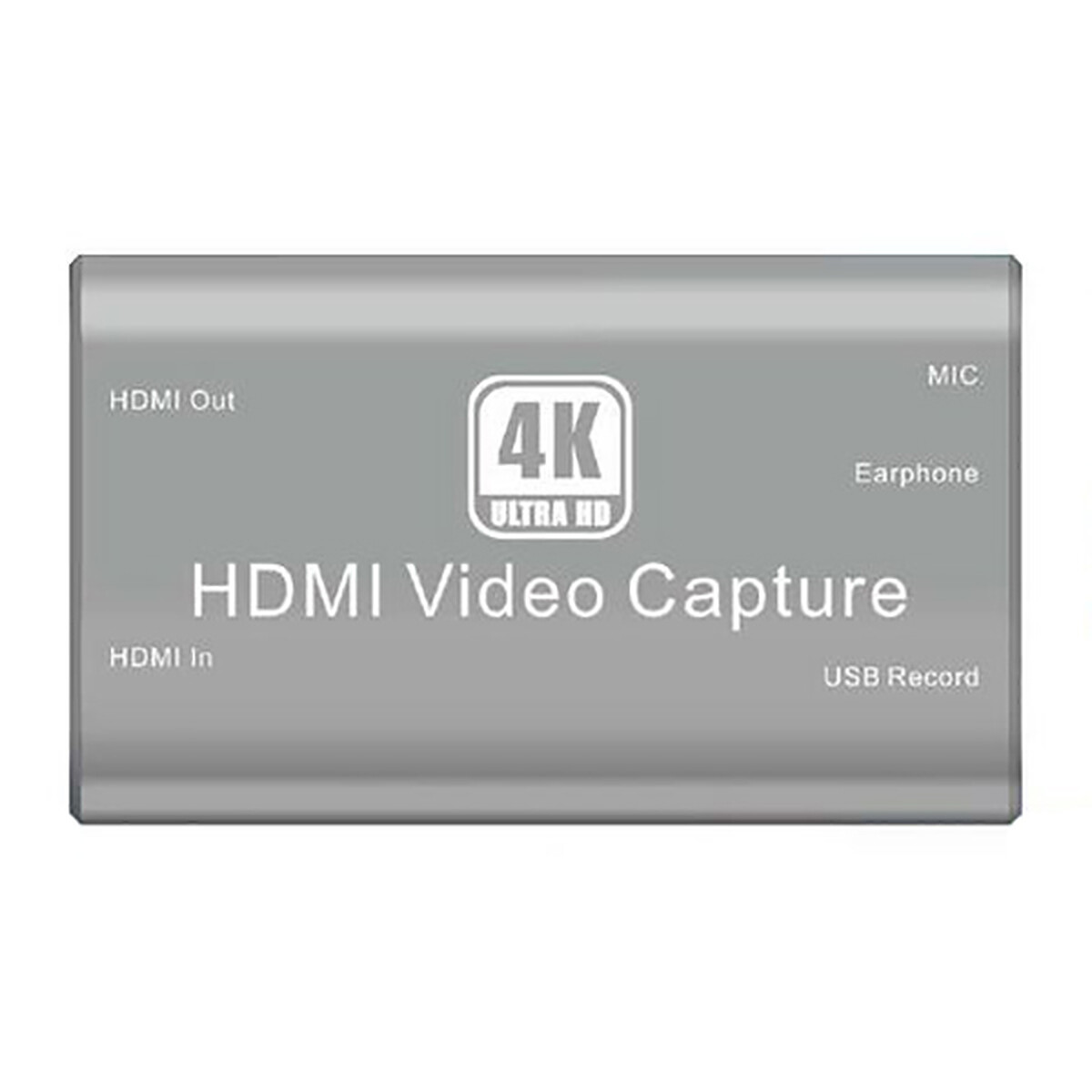 LiNKFOR Boitier Acquisition Vidéo 4K Carte Acquisition Vidéo USB 3.0 avec  MIC in HDMI Loop Carte Graphique Externe 1080P Faible Latence Game  Streaming