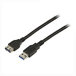 Rallonge USB 3.0 Type AA (Mâle/Femelle) - 5 m pas cher