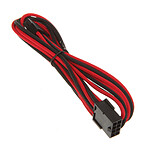 BitFenix Alchemy Red/Black - Extension d'alimentation gainée - PCI Express 8 broches - 45 cm pas cher