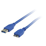 Câble USB 3.0 pour périphérique micro USB (3 mètres) pas cher