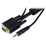 Câble VGA + Jack mâle / mâle (5 mètres) pas cher