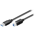 Câble USB 3.0 Type AB (Mâle/Mâle) - 0.5 m pas cher