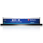 Verbatim BD-R SL 25 Go vitesse 6x imprimable (par 10, spindle) pas cher