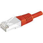 Câble RJ45 catégorie 6a S/FTP 5 m (Rouge) pas cher
