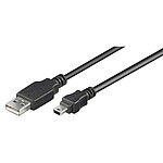 Câble USB A mâle / mini USB B mâle - 0.15 m pas cher