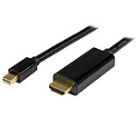 StarTech.com Câble Mini DisplayPort vers HDMI - 4K 30Hz - M/M - 1 m pas cher