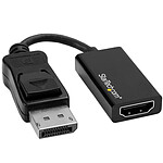 StarTech.com Adaptateur DisplayPort 1.2 vers HDMI 2.0 4K 60Hz - M/F - Connecteur DP Verrouillable pas cher