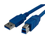 StarTech.com Câble USB-A 3.0 vers USB-B - M/M - 1 m - Bleu pas cher