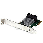 StarTech.com Carte contrôleur PCI-E x2 (4 ports SATA III) avec fonction HyperDuo pas cher