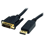 StarTech.com Câble Adaptateur DisplayPort 1.2 vers DVI-D 1920 x 1200 - M/M - 2 m pas cher