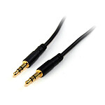 StarTech.com Câble audio stéréo Slim 3,5 mm - M/M - 90 cm pas cher