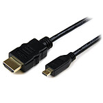 StarTech.com Câble HDMI 1.4 vers micro HDMI 4K 60 Hz avec Ethernet - M/M - 50 cm pas cher