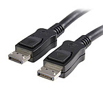 StarTech.com Câble DisplayPort 1.2 avec verrouillage (Mâle/Mâle) - 5 m Certifié VESA 4K x 2K Ultra HD pas cher