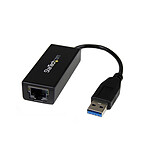 StarTech.com Adaptateur réseau Gigabit Ethernet 10/100/1000 Mbps (USB 3.0) pas cher