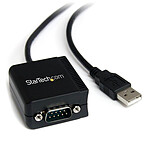 StarTech.com Câble adaptateur USB vers série DB9 RS232 - M/M - 1.8 m pas cher