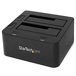 StarTech Station d'accueil USB 3.0 pour 2 HDD / SSD SATA III de 2,5" ou 3,5" avec UASP pas cher