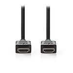 Nedis Câble HDMI haute vitesse avec Ethernet Noir (2 mètres) pas cher
