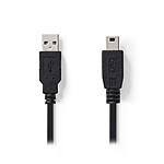 Nedis Câble USB/Mini USB - 2 m pas cher