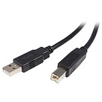 StarTech.com Câble USB-A 2.0 vers USB-B - M/M - 50 cm - Noir pas cher