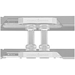 Corsair Hydro X Series XT Tuyau rigide SLI/CrossFire - Transparent (x 6) pas cher