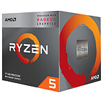 AMD Ryzen 5 3400G Wraith Spire Edition (3.7 GHz / 4.2 GHz) pas cher