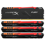 HyperX Fury RGB 32 Go (4x 8 Go) DDR4 2666 MHz CL16 pas cher