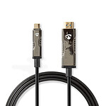 Nedis Câble USB-C vers HDMI COA 50 m Noir pas cher