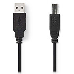 Nedis Câble USB 2.0 A/B - 1 m pas cher