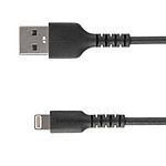 StarTech.com Câble USB Type-A vers Lightning - renforcé - 2 m - Noir pas cher