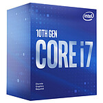 Intel Core i7-10700F (2.9 GHz / 4.8 GHz) pas cher