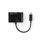 Nedis Câble adaptateur USB-C Mâle / USB-A Femelle + USB-C Femelle + Sortie HDMI pas cher