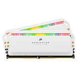 Corsair Dominator Platinum RGB 32 Go (2 x 16 Go) DDR4 3200 MHz CL16 - Blanc pas cher