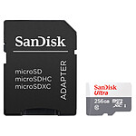 SanDisk Ultra microSDXC 256 Go + adaptateur SD pas cher