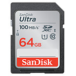 SanDisk Ultra SDXC UHS-I U1 64 Go (SDSDUNR-064G-GN3IN) pas cher