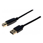 Câble haute qualité USB 2.0 Type AB (Mâle/Mâle) - 3 m pas cher