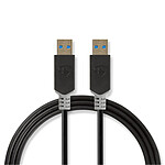 Nedis Câble USB 3.0 - 2 m (Noir) pas cher
