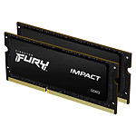 Kingston FURY Impact SO-DIMM 16 Go (2 x 8 Go) DDR3 1600 MHz CL9 pas cher