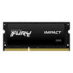 Kingston FURY Impact SO-DIMM 8 Go (1 x 8 Go) DDR3 1600 MHz CL9 pas cher