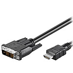 Câble DVI-D Single Link mâle / HDMI mâle (2 mètres) pas cher