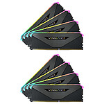 Corsair Vengeance RGB RT 256 Go (8 x 32 Go) DDR4 3200 MHz CL16 pas cher