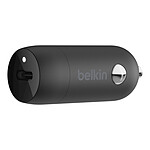 Belkin Boost Charge Chargeur de voiture 1 port USB-C (20 W) sur prise allume-cigare (Noir) pas cher