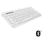Logitech K380 Multi-Device Bluetooth Keyboard for Mac (Blanc) pas cher