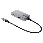 StarTech.com Hub USB-C vers 4K 60Hz HDMI 2.0 + 3 ports USB (1 x USB type A + 2 x USB type C) avec Power Delivery 100 W pas cher